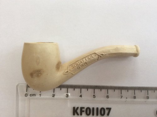 A resized image of MAS-D100205; Kent; Clay Pipe; Image 1 of 2