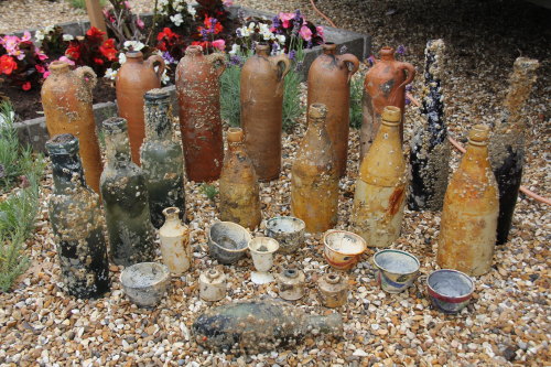 MAS-D100066: MAS-D100066; Kent; Stonewear Bottles; Image 1 of 1